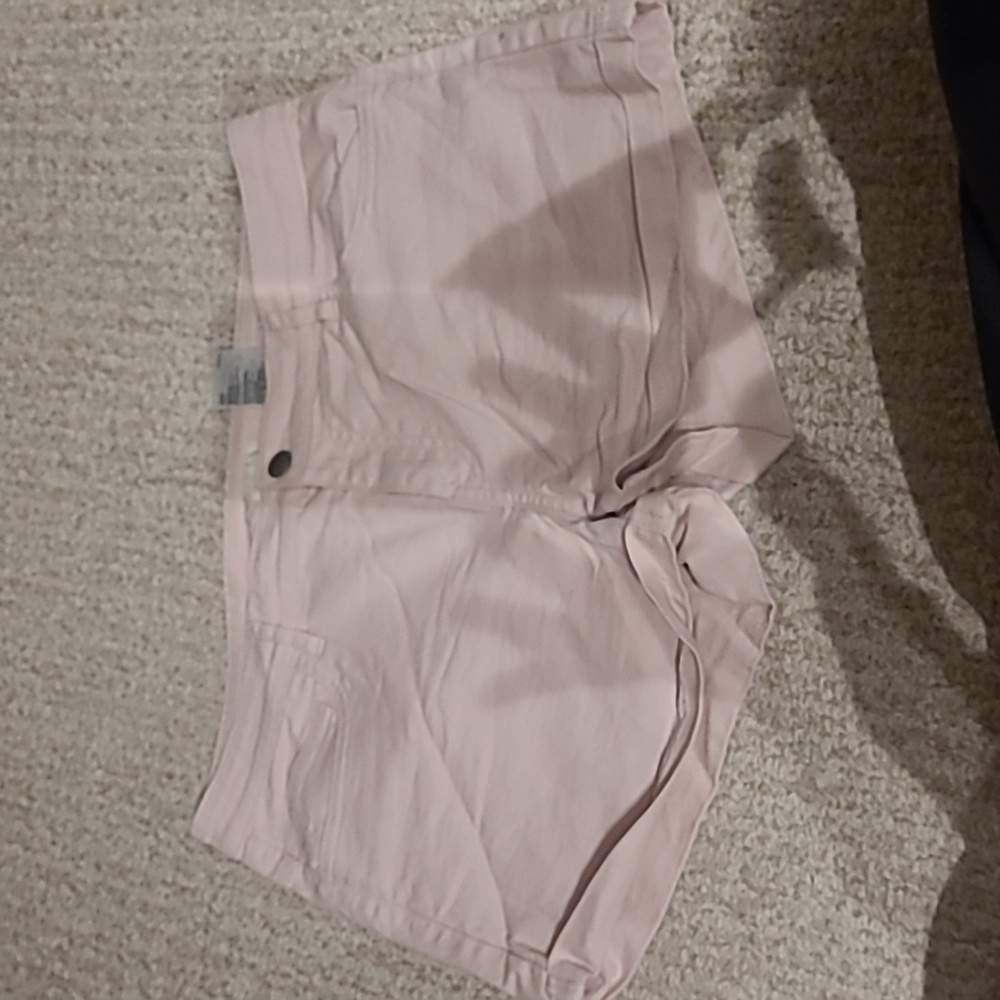 Womens h and m pink shorts